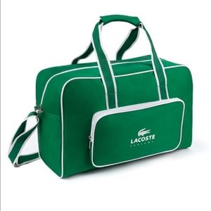 NWT Lacoste Parfums Duffle Bag